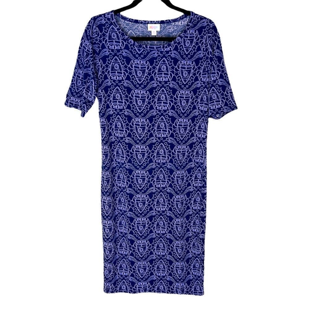 Lularoe Julia Fitted Dress - Size Medium